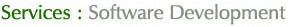 Services : Software Development